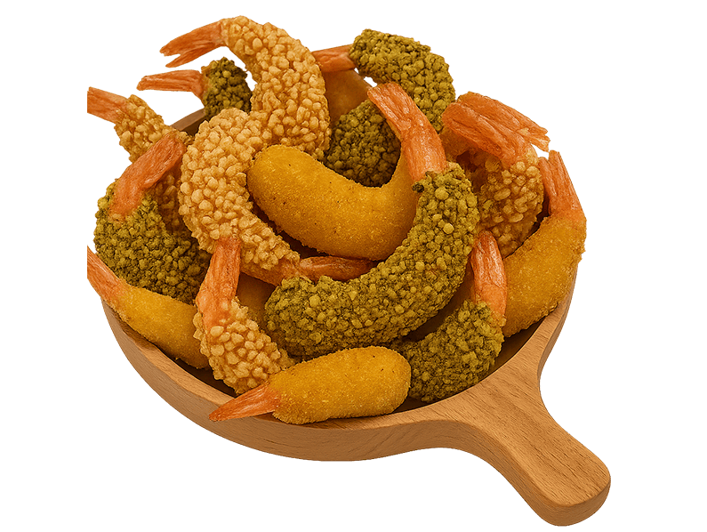 Crevette pané
